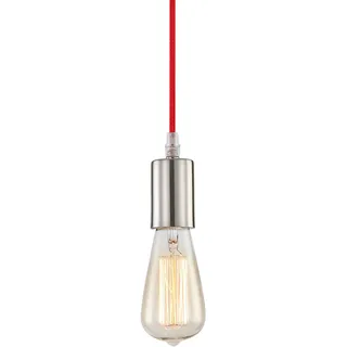 Globo Pendelleuchte Noel Nickel-Rot