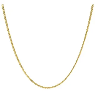 Lucardi Halskette 585 Gold - goldfarbig Ketten Damen