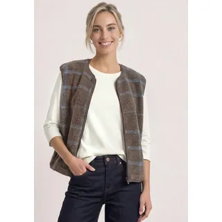 STREET ONE Teddy-Weste Silk Brown 34
