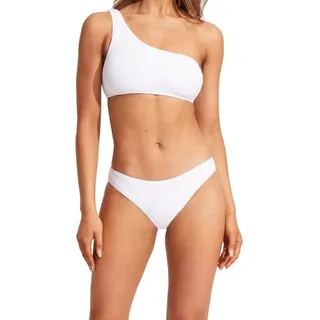 Seafolly Hipster Pant Damen Bikini (Weiß 36) Bikinis