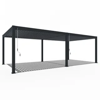Weide Pergola Metall 4 x 8 manthrazit