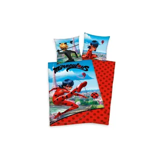 Bettwäsche-Set Miraculous   , mehrfarbig , Maße (cm): B: 135 H: 1