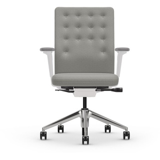 Vitra Bürodrehstuhl ID Trim Sitz und Rücken Stoff sierragrau, Designer Antonio Citterio, 99-110x59x66-79.5 cm