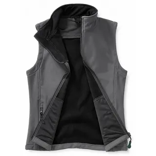 Result Core Damen 2-Lagen Softshell Gilet Printable Bodywarmer R232F, charcoal/black S