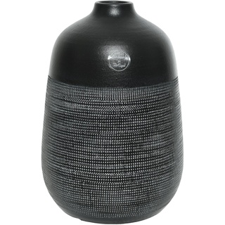 Vase Aus Terrakotta  (Farbe: Schwarz)