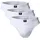 Slip unifarben weiß 4XL