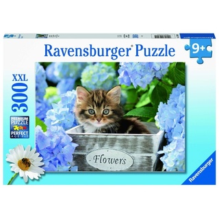 Ravensburger Puzzle 300 Teile Ravensburger Kinder Puzzle XXL Kleine Katze 12894, 300 Puzzleteile