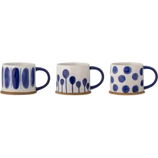 Bloomingville Tasse 0,45 l Beige 3 St.