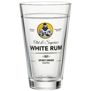 Ritzenhoff & Breker Longdrinkglas SPIRITS White Rum Becher 330 ml, Glas weiß