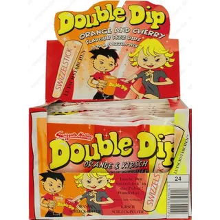 None Dok Double Dip Schleckpulver, 24er Pack (24 x 18 g Packung)