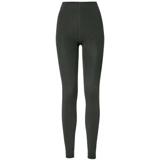 Tchibo - Gerippte Thermoleggings - Damen - Gr. S - khaki