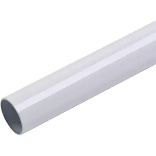 LIEDECO Vorhangstange Power 1-läufig Ø 20 mm 120 cm Weiß