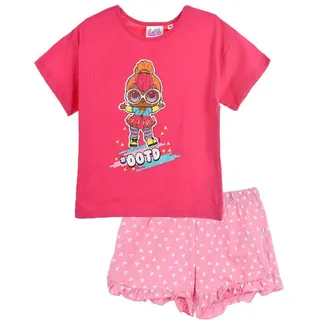 L.O.L. Surprise 2tlg. Outfit: Schlafanzug Sommer in Pink | Gr.: 116
