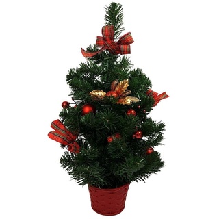 Gravidus Künstlicher Weihnachtsbaum Geschmückter Weihnachtsbaum 50cm
