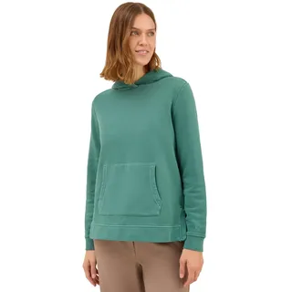 Cecil Hoodie Garment Dyed Grün L