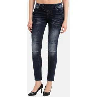 Cipo & Baxx WD469 Five-Pocket-Jeans Blau 26/34