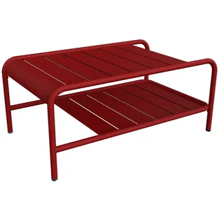 Fermob - Luxembourg niedriger Tisch, 90 x 55 cm, chili