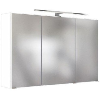 Spiegelschrank in Weiss mit LED 'Pienza'