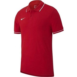 Nike Kinder Poloshirt Team Club 19 Polo, University red/White, M, AJ1546-657