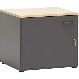 Schildmeyer Waschmaschinenunterschrank Solea 67,1 x 60 x 60 cm Anthrazit