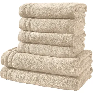 Erwin Müller Heidelberg Handtuchset 6-tlg. beige