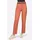 L Lyocell-Polyester-Hose sportlich Orange 36