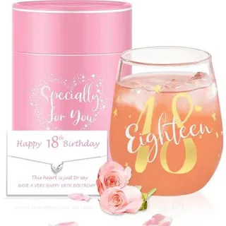 Weinglas ohne Stiel personalisierbar Geschenk Freundin 480ml 18