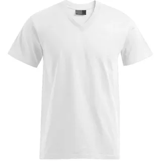 Promodoro Herren Premium V-Ausschnitt T-Shirt 3025 white XL