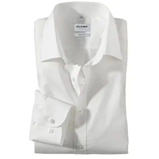 OLYMP Businesshemd Level Five body fit formbeständig durch Elasthan beige 43