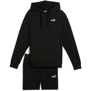 Puma Short Hooded Relaxed Sweat Suit 7" TR op Trainingsanzug Schwarz S