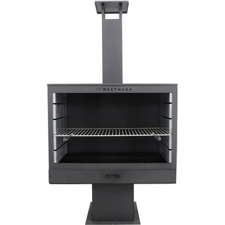 Westmann Grill und Gartenkamin, Terrassenofen,schwarz,