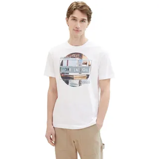 Tom Tailor PHOTOPRINT weiß M