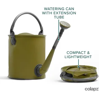 Colapz Faltbare Gießkanne und Eimer olive green