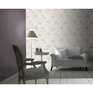 Rasch Textil Vliestapete Best of Florentine 10,05 m x 0,53 m 448535 lila
