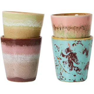 70s Ceramics: Ristretto Mugs (Set of 4)