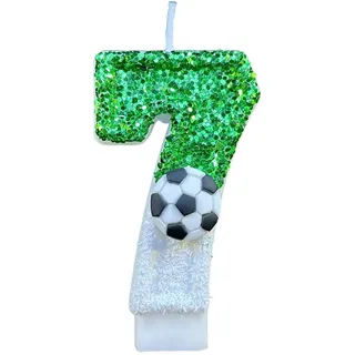 Fiauli Football Party Dekorationen Geburtstag Kerzen Kerzenset umweltfreundlich ohne Geruchsabwälz Design. 7