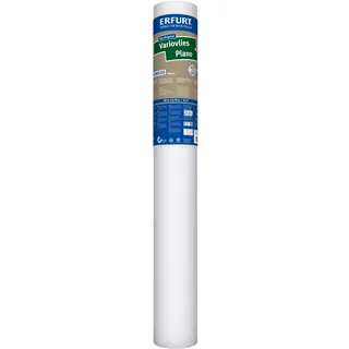 Erfurt Variovlies Plano Superweiß weiß 0,75 x 20 m
