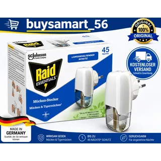 ‎raid Mückenstecker 45 Nächte Elektrischer Insekten-Schutz 32 ml 1 St.