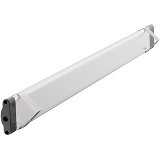 ledscom.de LED Unterbau-Leuchte SIRIS mit Netzteil, Eckmontage, flach, 50cm, 531lm, warm-weiß
