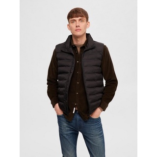 SELECTED HOMME Steppweste SLHBARRY QUILTED GILET NOOS schwarz