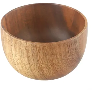 HEIBTENY 1 X Salatschüssel, Holz-Salatschüssel, Servieren, Kochen, Küchenschüsseln, Besteck, Becken, Obstschale(10x6CM)