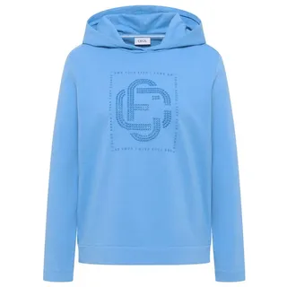 Cecil Hoodie mit Schmucksteinen Blau L