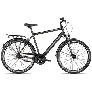 Adler Cityrad Verona NEXUS, 7 Gang Shimano Nexus 7 Rücktritt Schaltwerk, Nabenschaltung Rücktritt, Nabenschaltung Rücktritt schwarz/grau schwarz 58 cm
