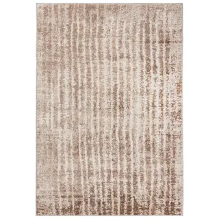 mazovia Kurzflorteppich 200 x 300 cm Beige