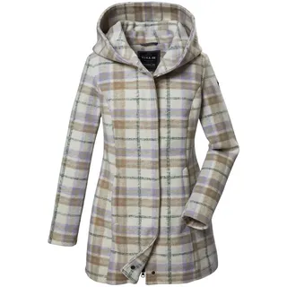 G.I.G.A. DX Damen Strickfleecejacke/Fleecejacke mit Kapuze GW 42 WMN KNTFLC JCKT, hellbeige, 36,