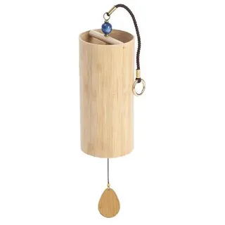 Bambus Windspiel Zen Japanisch Retro Klangspiel Gartendeko Meditation Yoga Geschenk