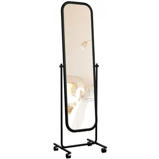 CLP Standspiegel Medusa 48 x 166 cm Schwarz