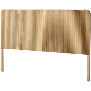 Nordlys Bettkopfteil, Braun, Holz, 163.5x108.5x3.5 cm, Schlafzimmer, Betten, Bett-Kopfteile
