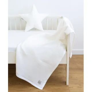LOOLAY Musselin Tagesdecke 150 x 200 cm Ecru