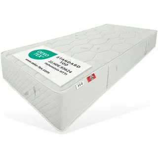 Matratzen Perfekt Federkernmatratze, Weiß, Textil, H4, 160x200 cm, Schlafzimmer, Matratzen Shop, Matratzen